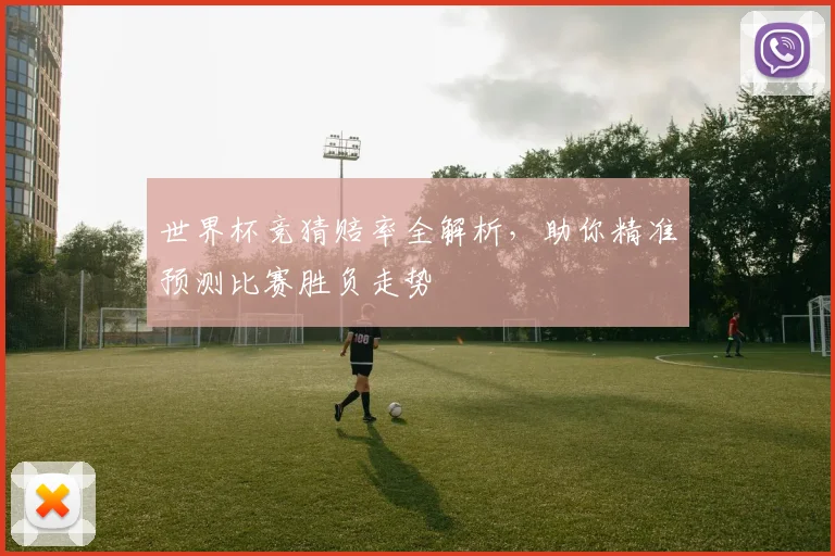 世界杯竞猜赔率全解析，助你精准预测比赛胜负走势