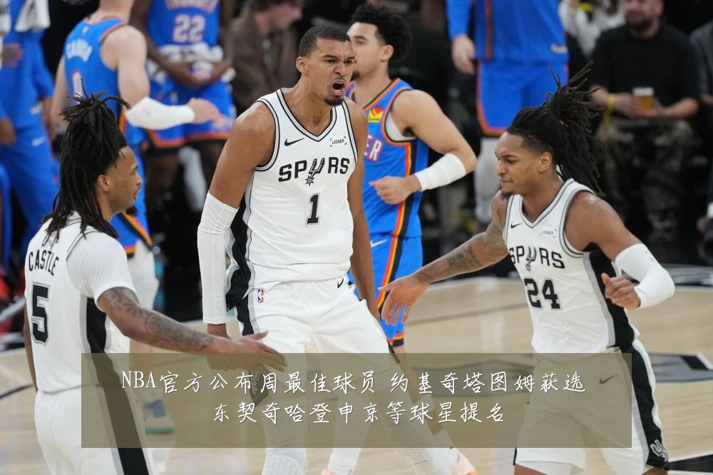 NBA官方公布周最佳球员 约基奇塔图姆获选 东契奇哈登申京等球星提名